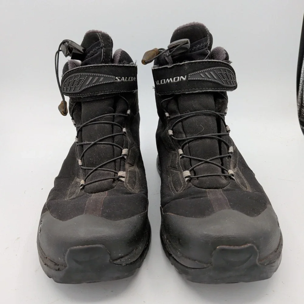 Salomon Deemax 3 TS WP Dry Thinsulate Trail Hiking Boots Black Mens 9 10765